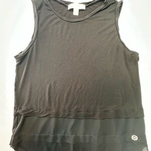 Michael Kors Black Muscle Tee